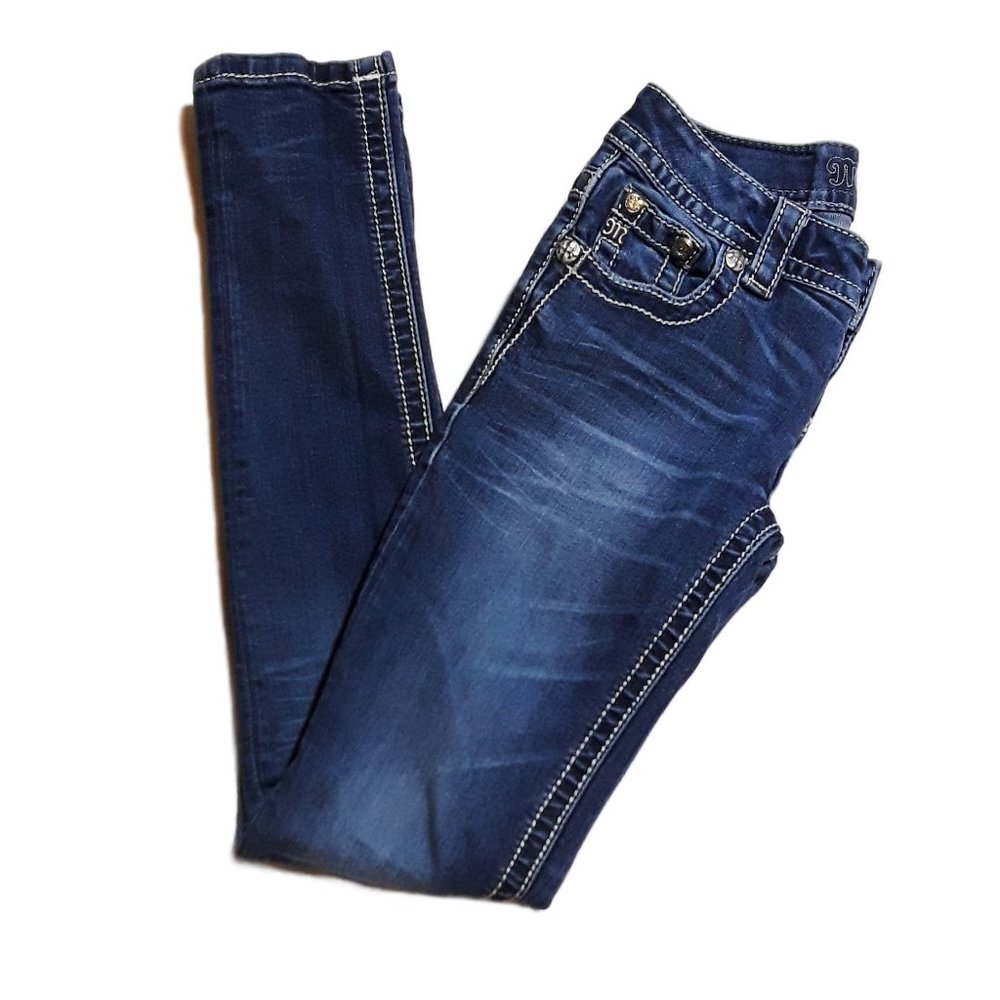 Miss Me Signature Skinny Denim Jeans- Womens Sz 24 NWOT - Picture 4 of 7